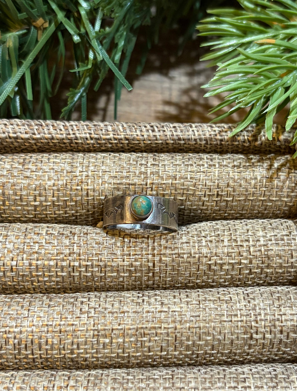 Green Turquoise Cigar Band