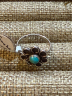 Turquoise Flower Ring