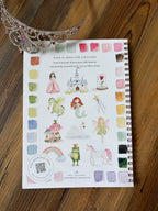 Fairytale Watercolor Workbook