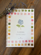 Flowers Watercolor Workbook