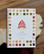 Farm Watercolor Workbook
