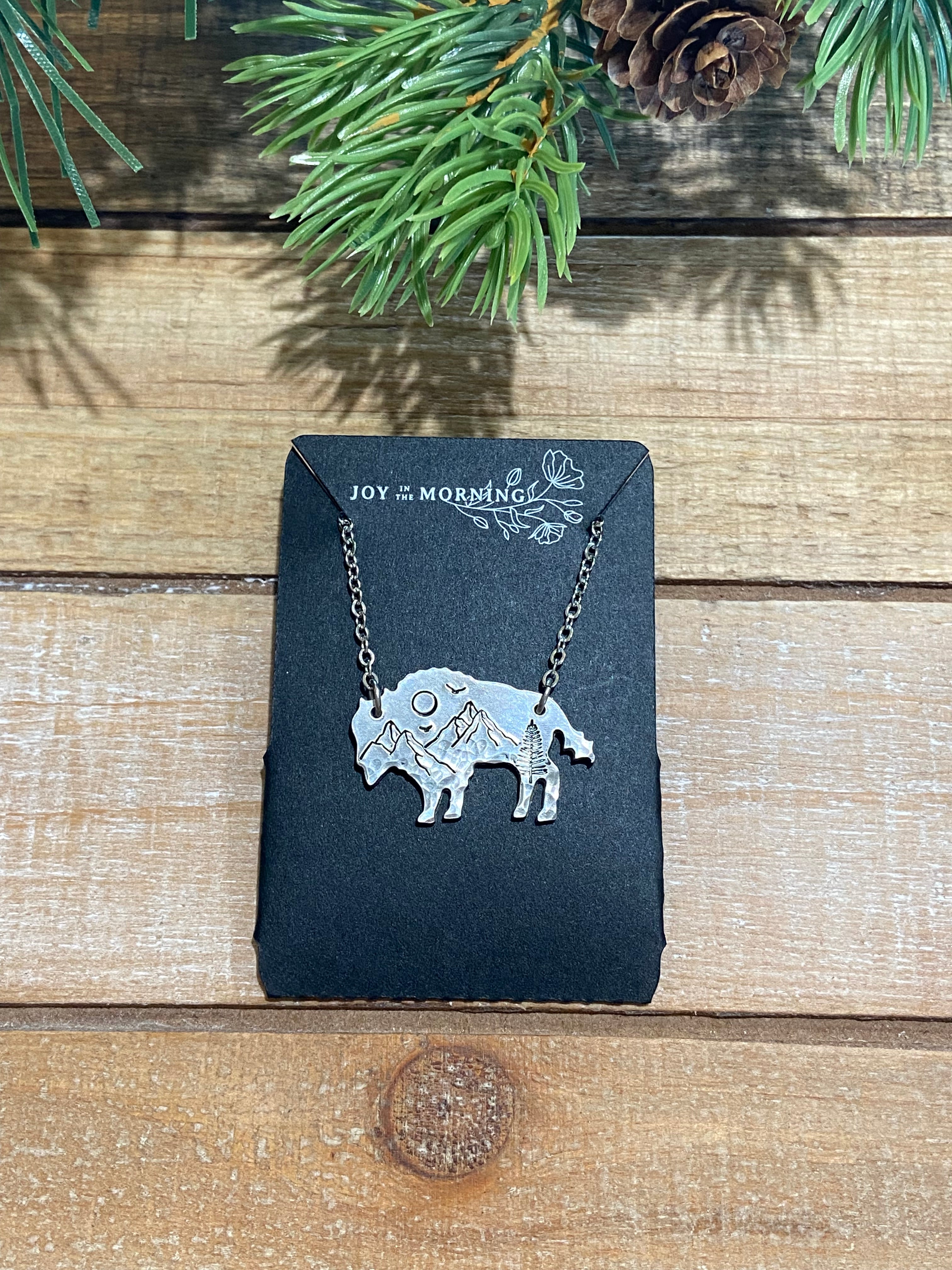 Mountain Bison Necklace