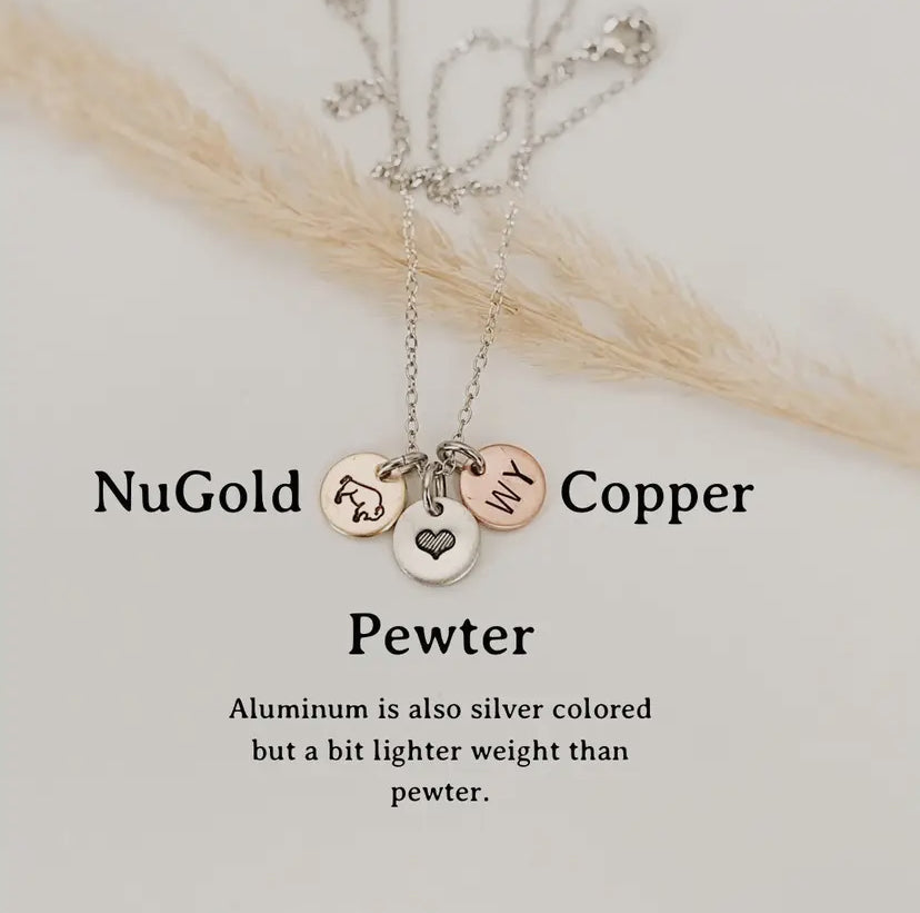 Indian Paintbrush Bison Necklace