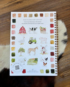 Farm Watercolor Workbook
