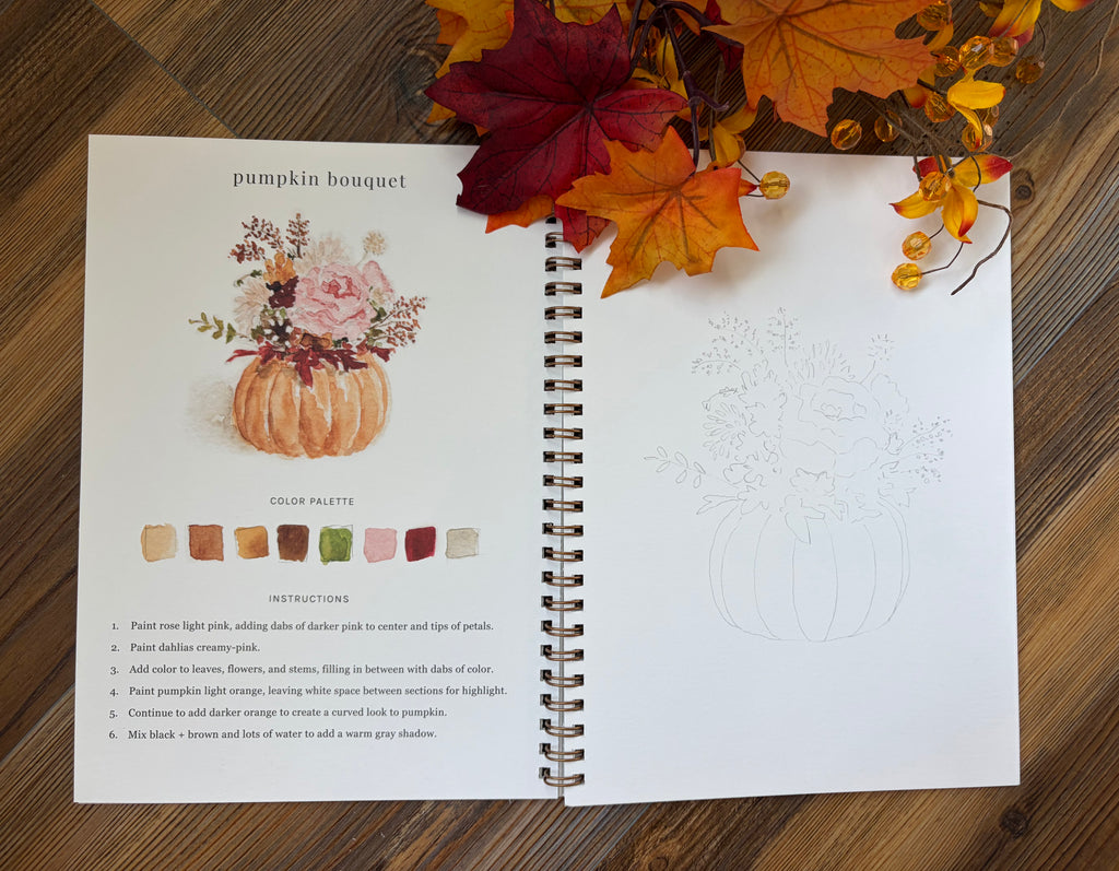 Autumn Watercolor Workbook