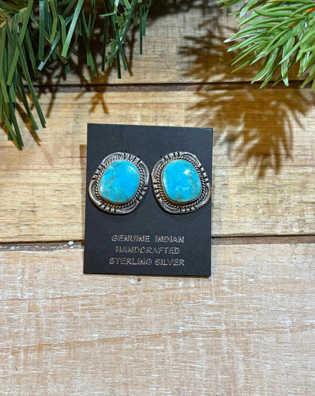 Vintage Kingman Turquoise Earrings