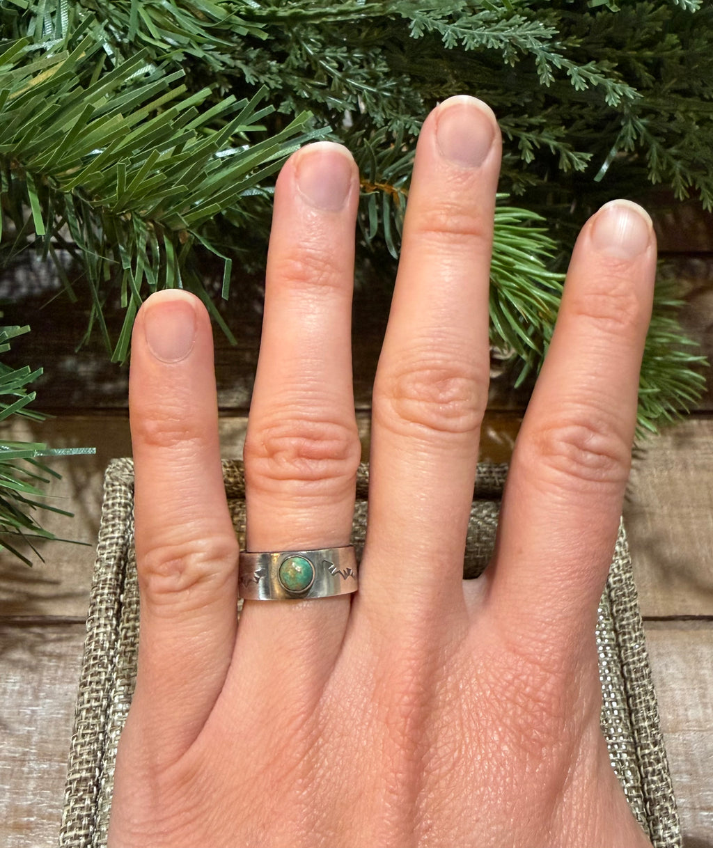 Green Turquoise Cigar Band