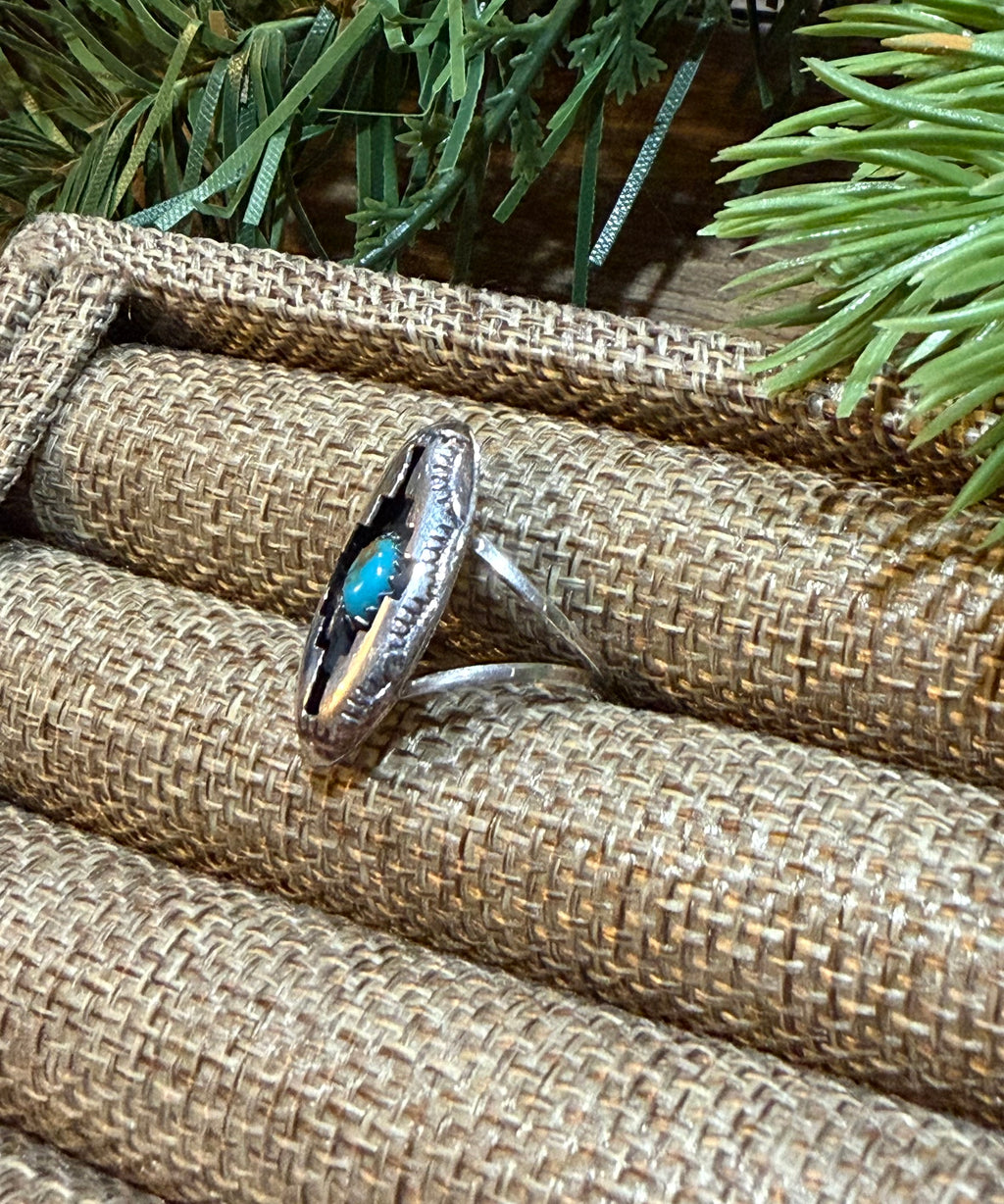 Turquoise Shadowbox Ring