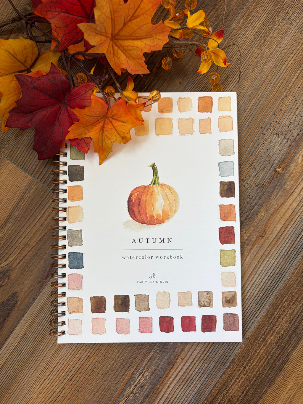 Autumn Watercolor Workbook