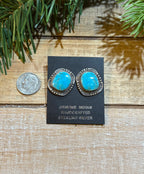 Vintage Kingman Turquoise Earrings