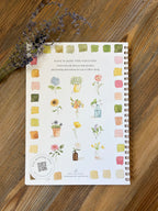 Flowers Watercolor Workbook