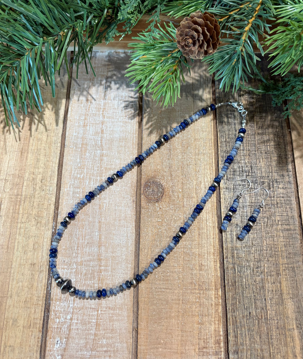 Lapis Beaded Necklace