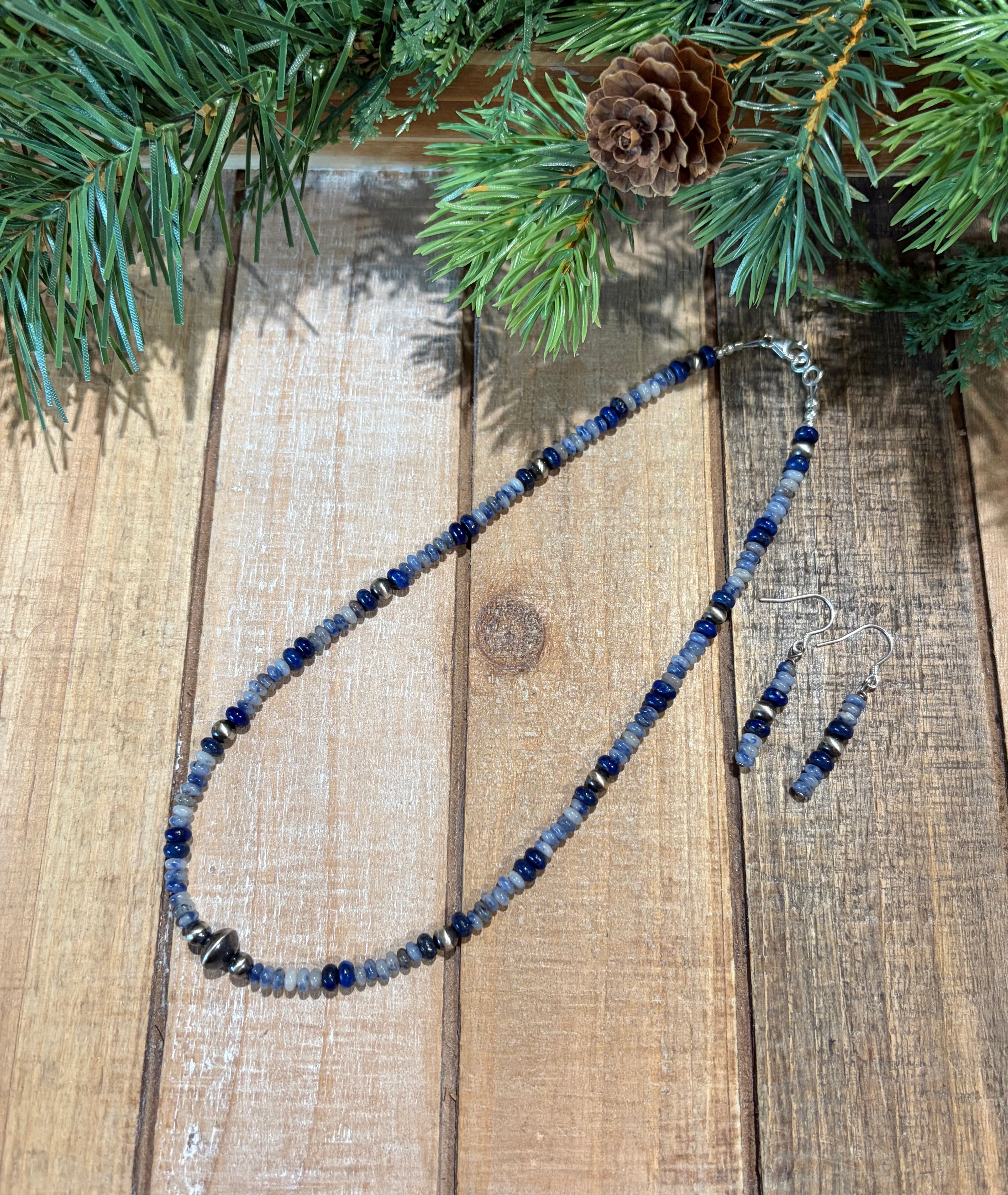 Lapis Beaded Necklace