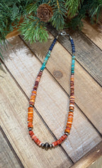 "God's Rainbow" Beaded Necklace