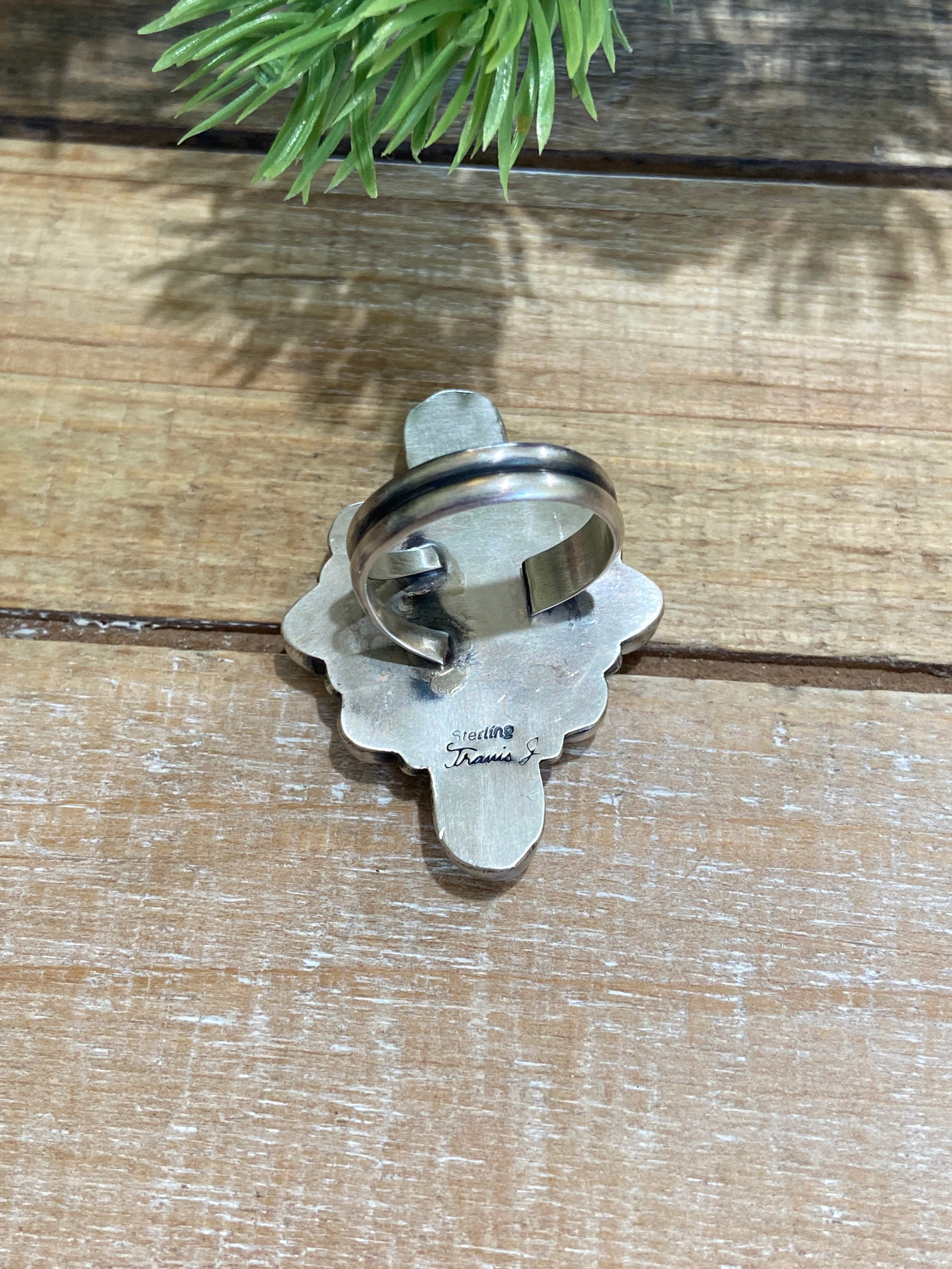 White Buffalo Statement Ring