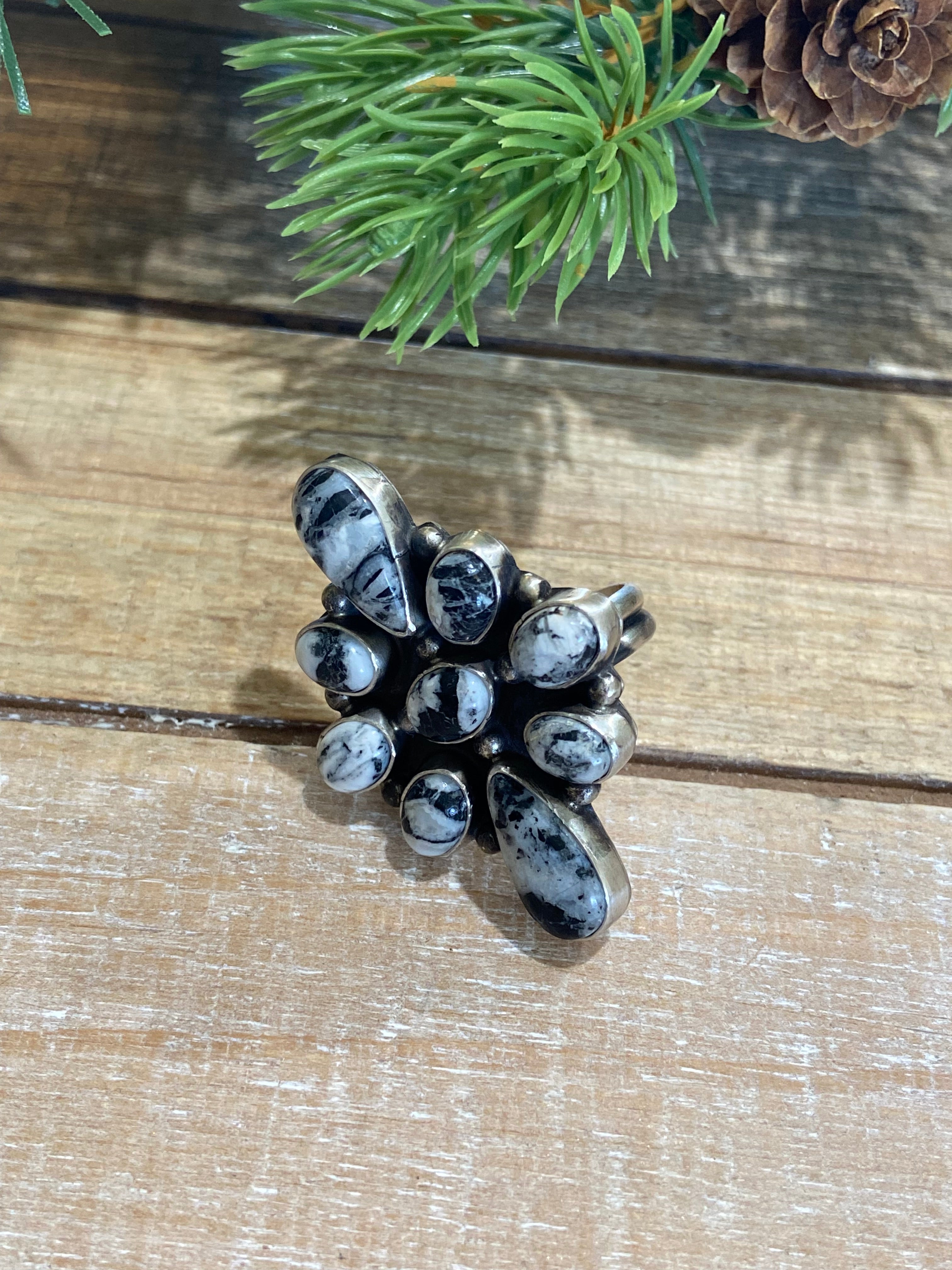 White Buffalo Statement Ring