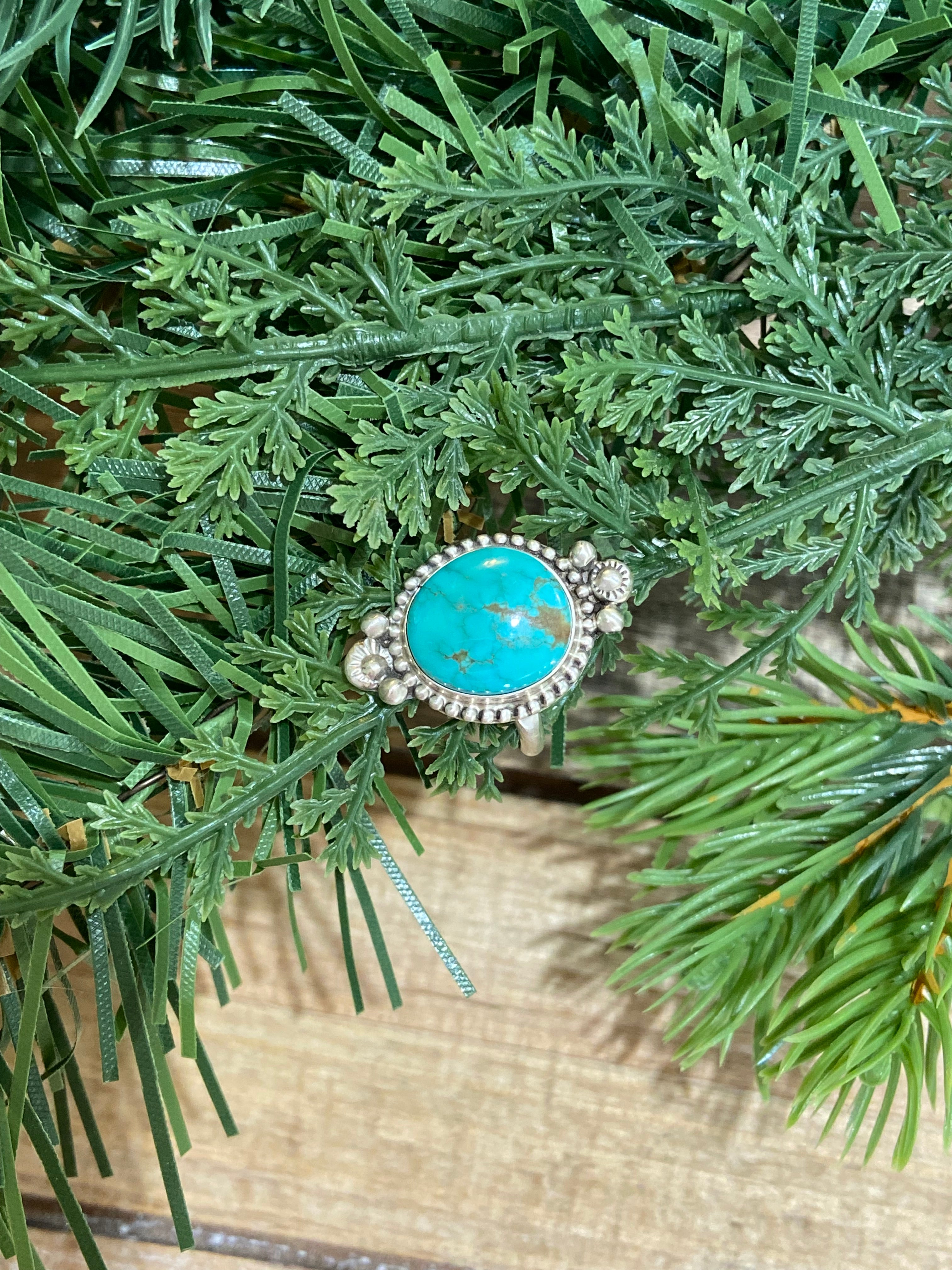 Turquoise & Sterling Silver Ring