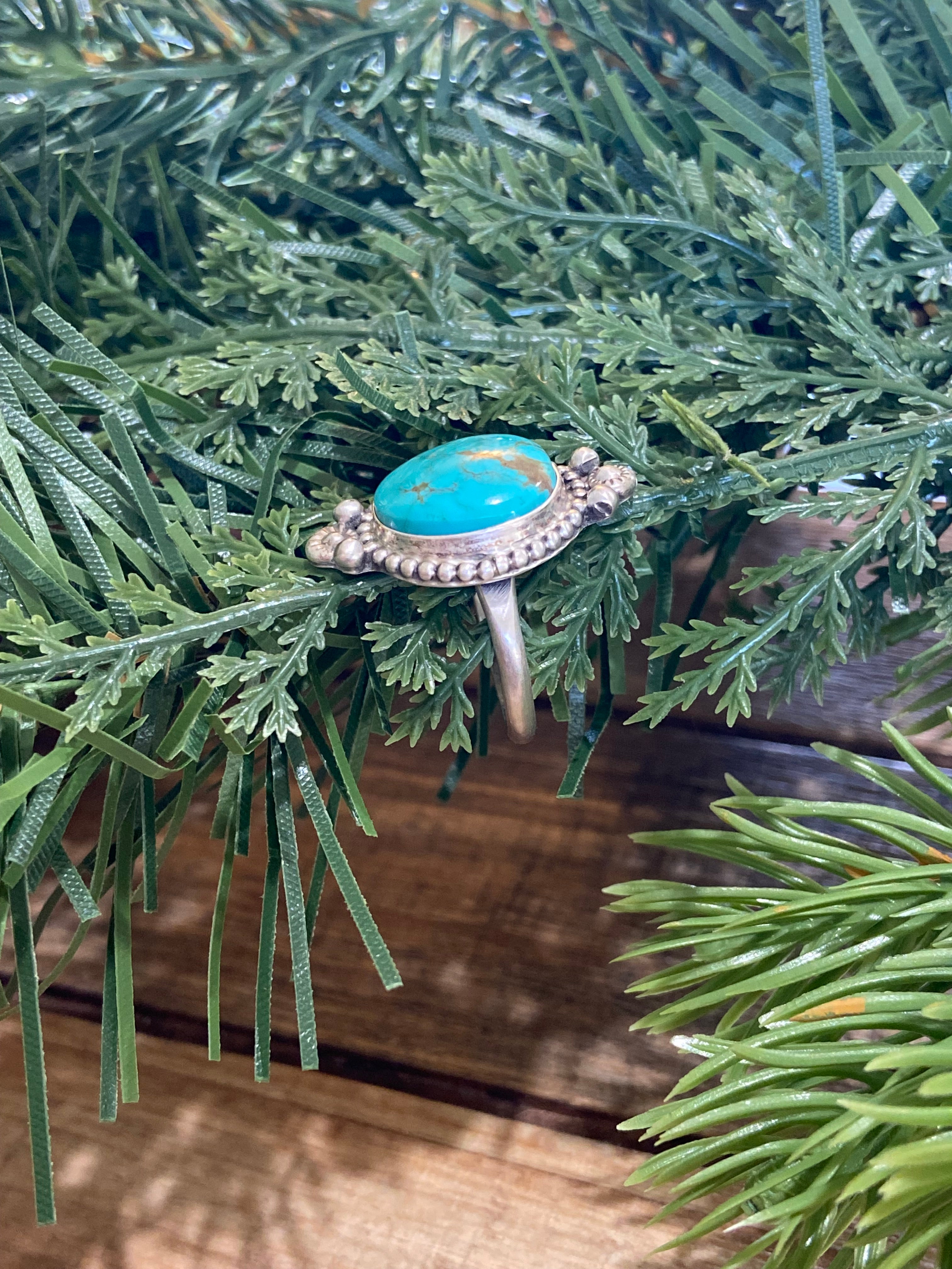 Turquoise & Sterling Silver Ring