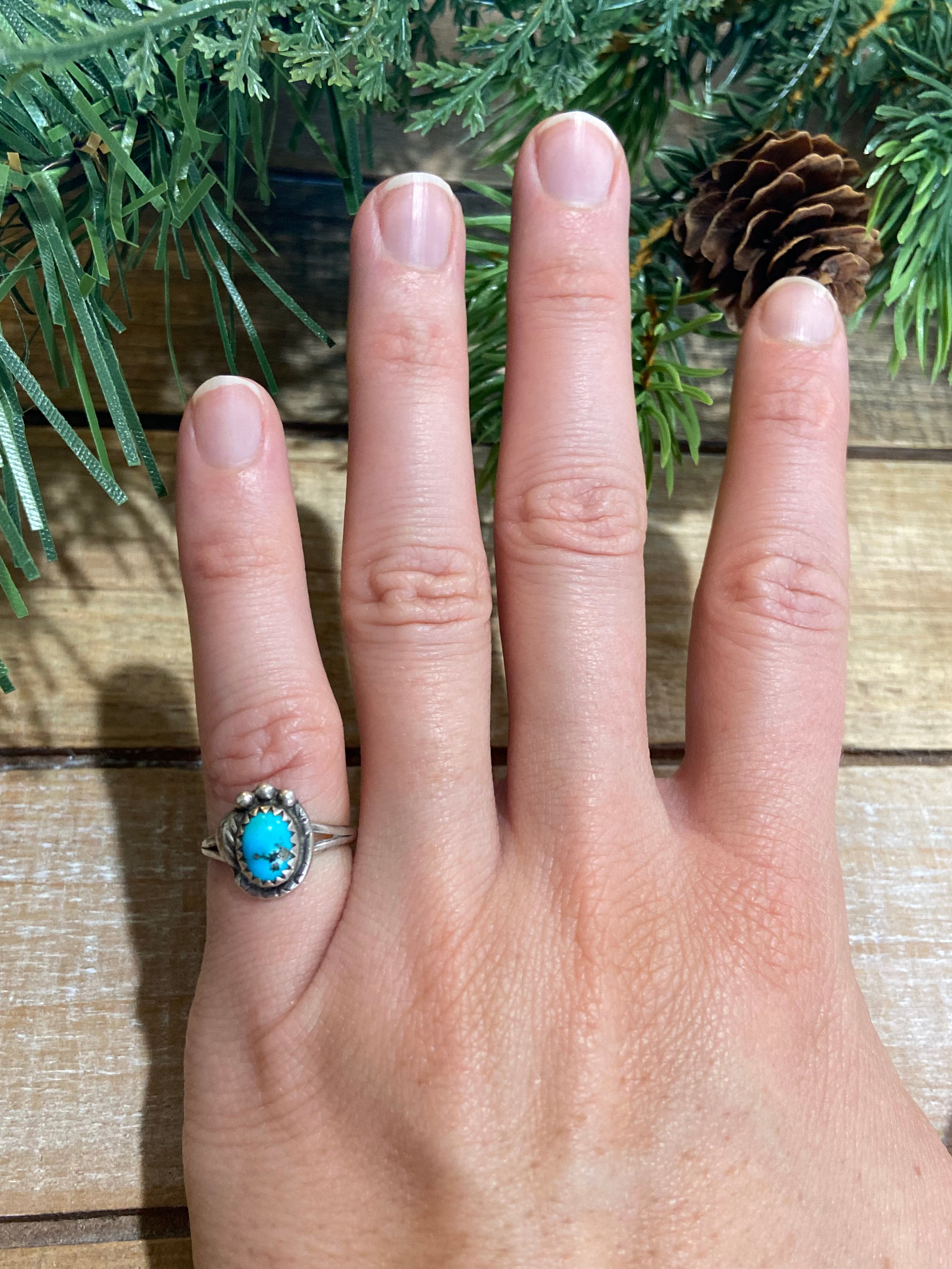 Turquoise Pinky Ring