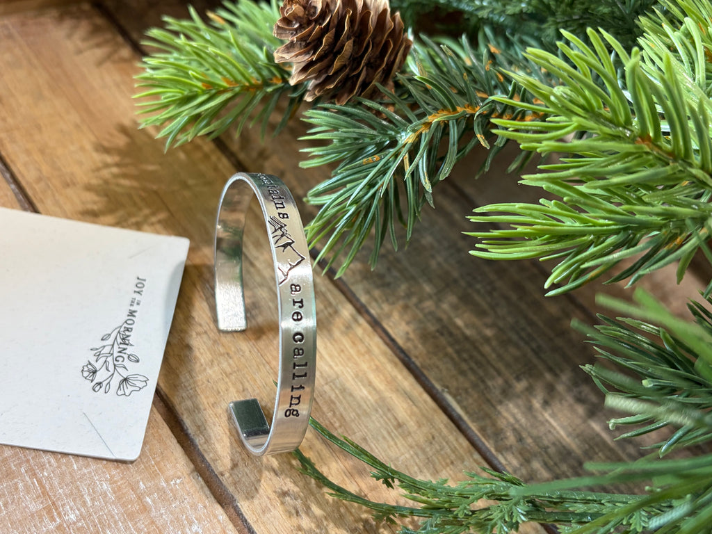 The Mountains Are Calling Bracelet