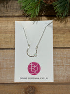 Lucky Opal Horseshoe Necklace