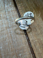 Round Turquoise Ring