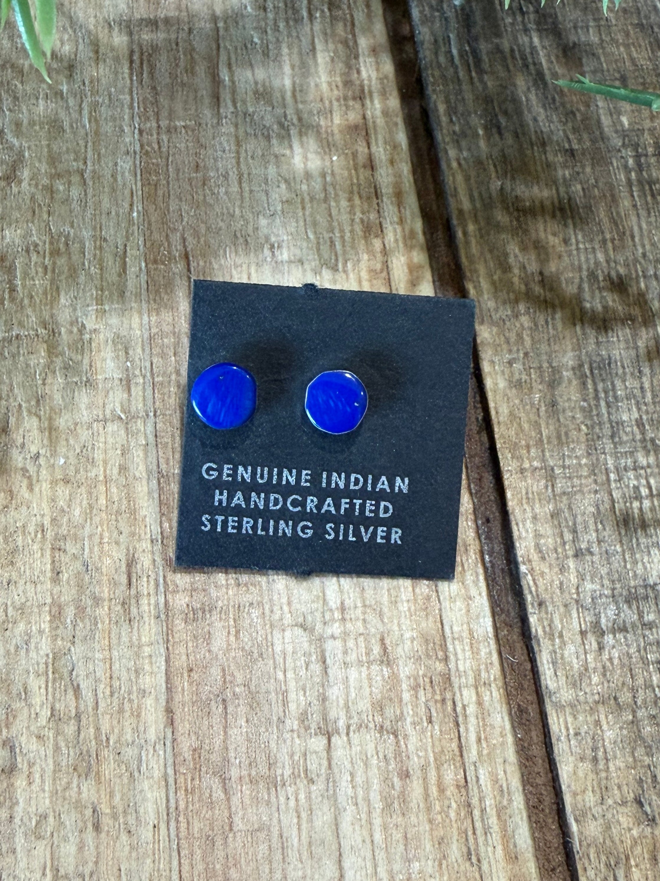Lapis Stud Earrings