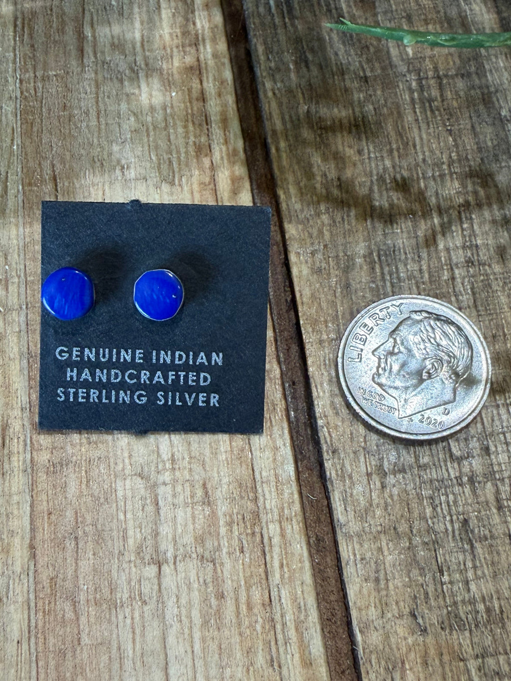 Lapis Stud Earrings