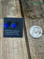 Lapis Stud Earrings