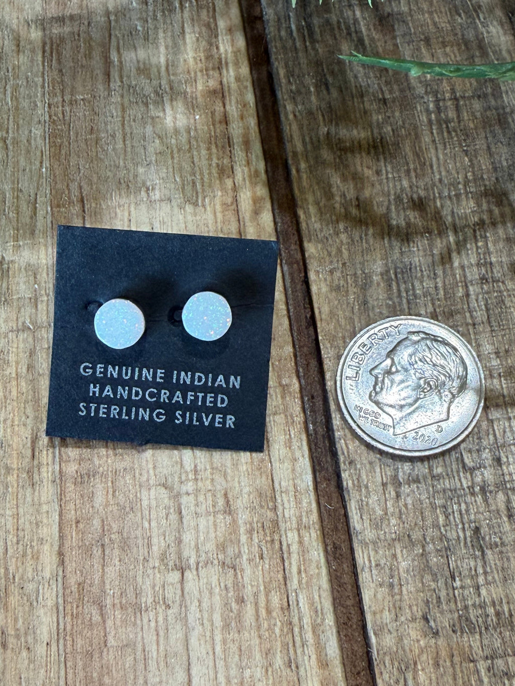 Opal Stud Earrings