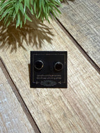 Black Onyx Stud Earrings