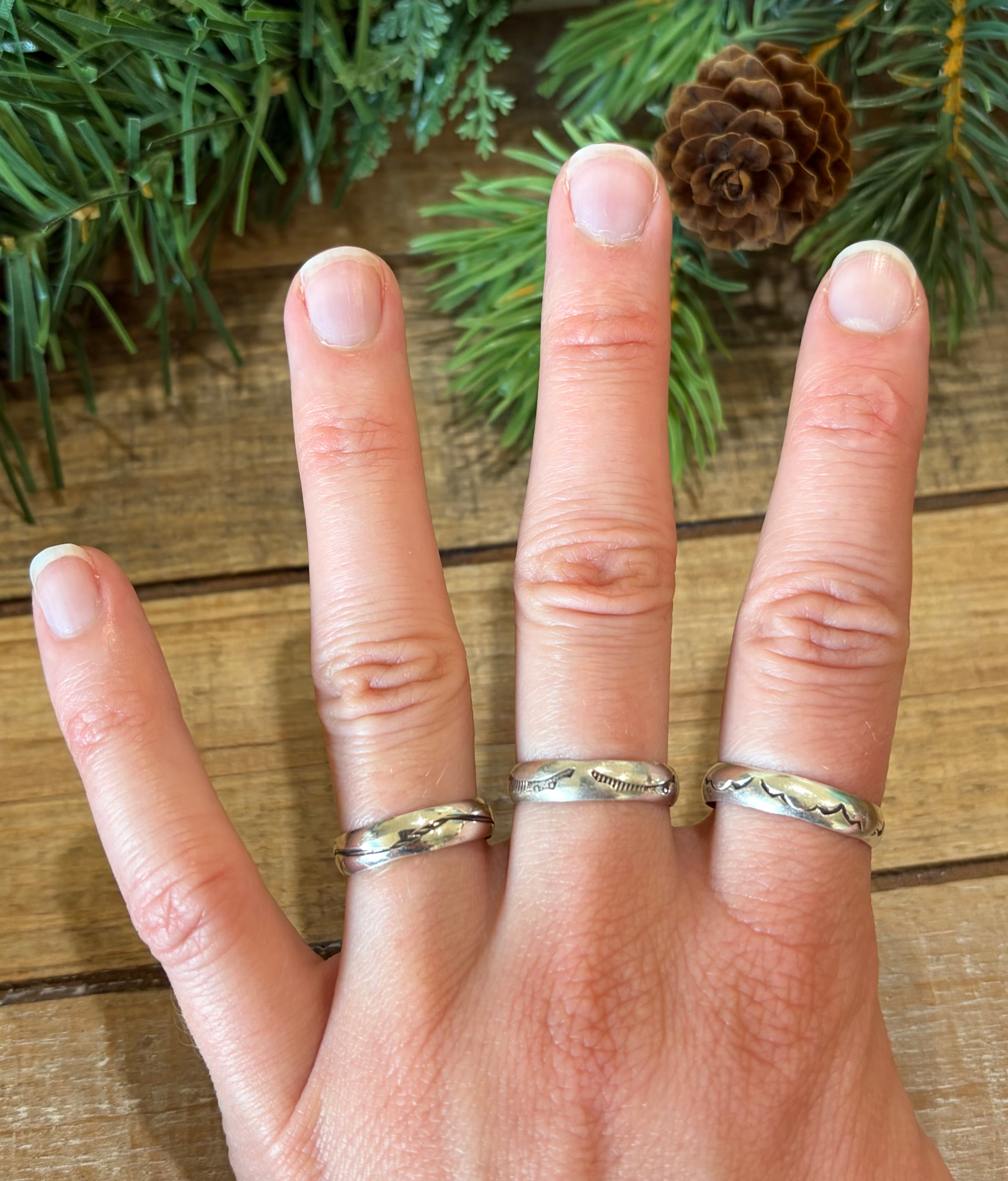 Sterling Silver Stacker Rings