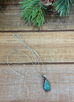 Turquoise Tear Drop Necklace