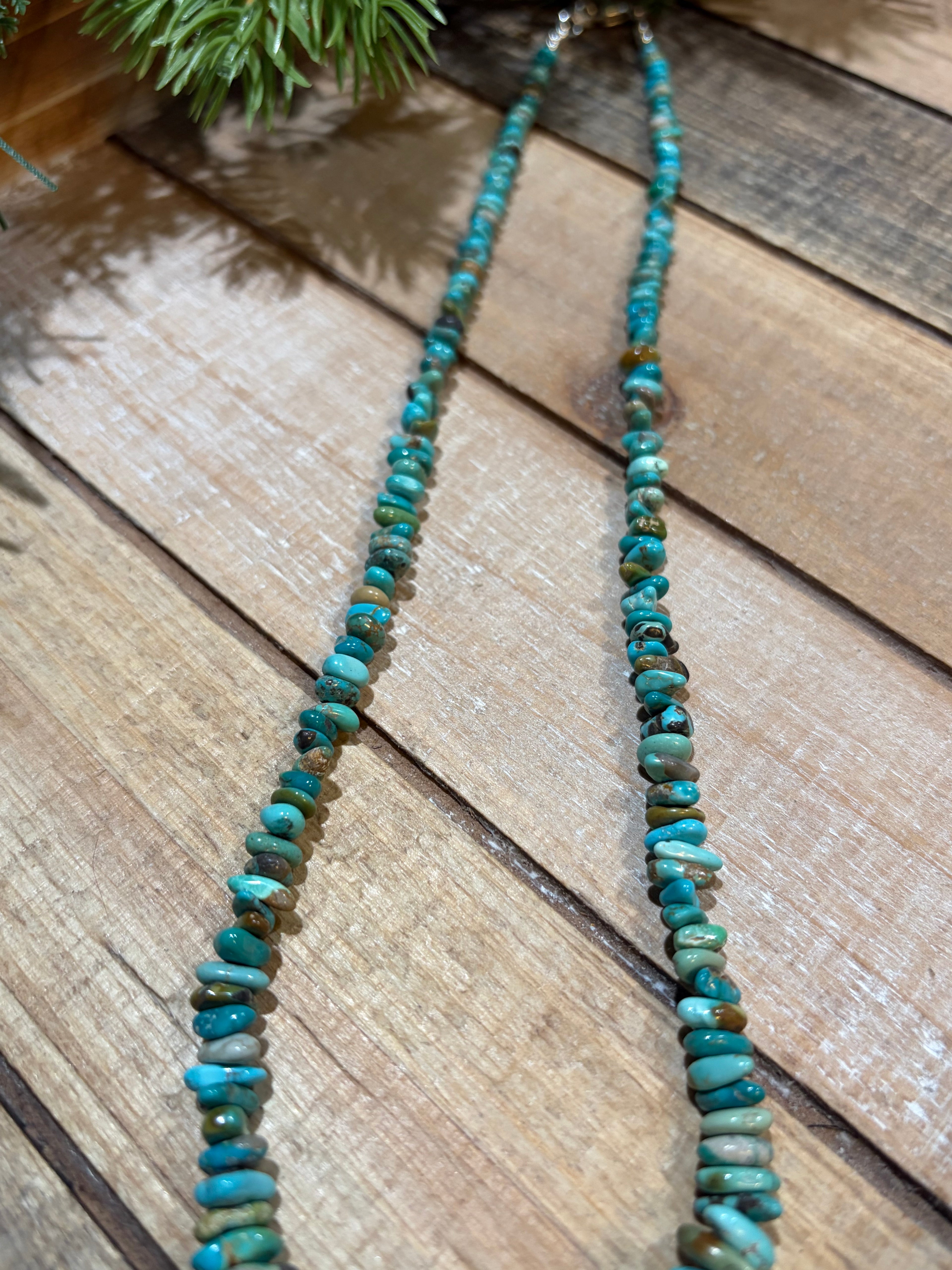 Carico Lake Turquoise Graduated Beaded Necklace