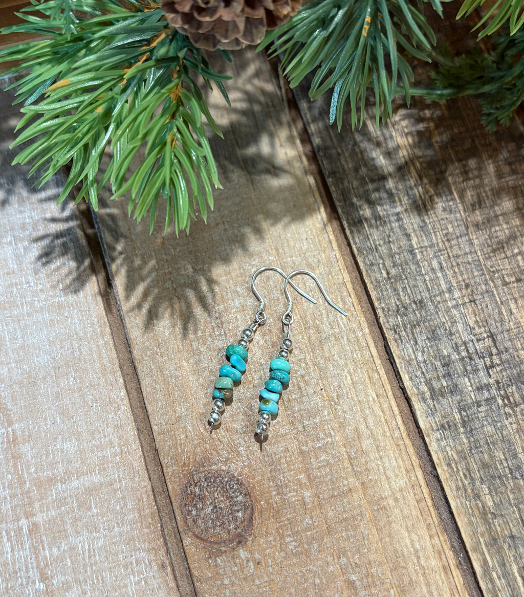 Carico Lake Turquoise Beaded Earrings