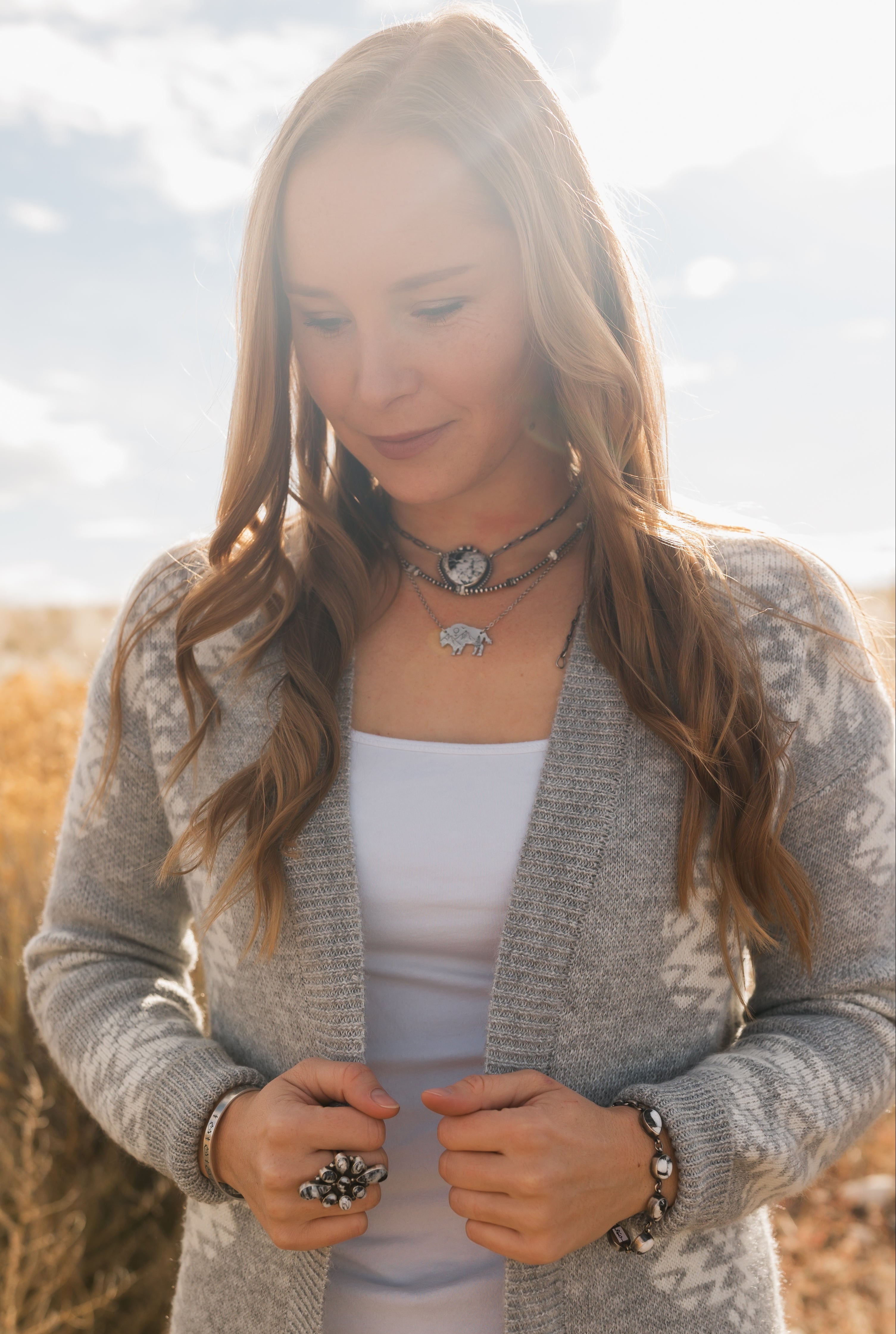 Mountain Bison Necklace