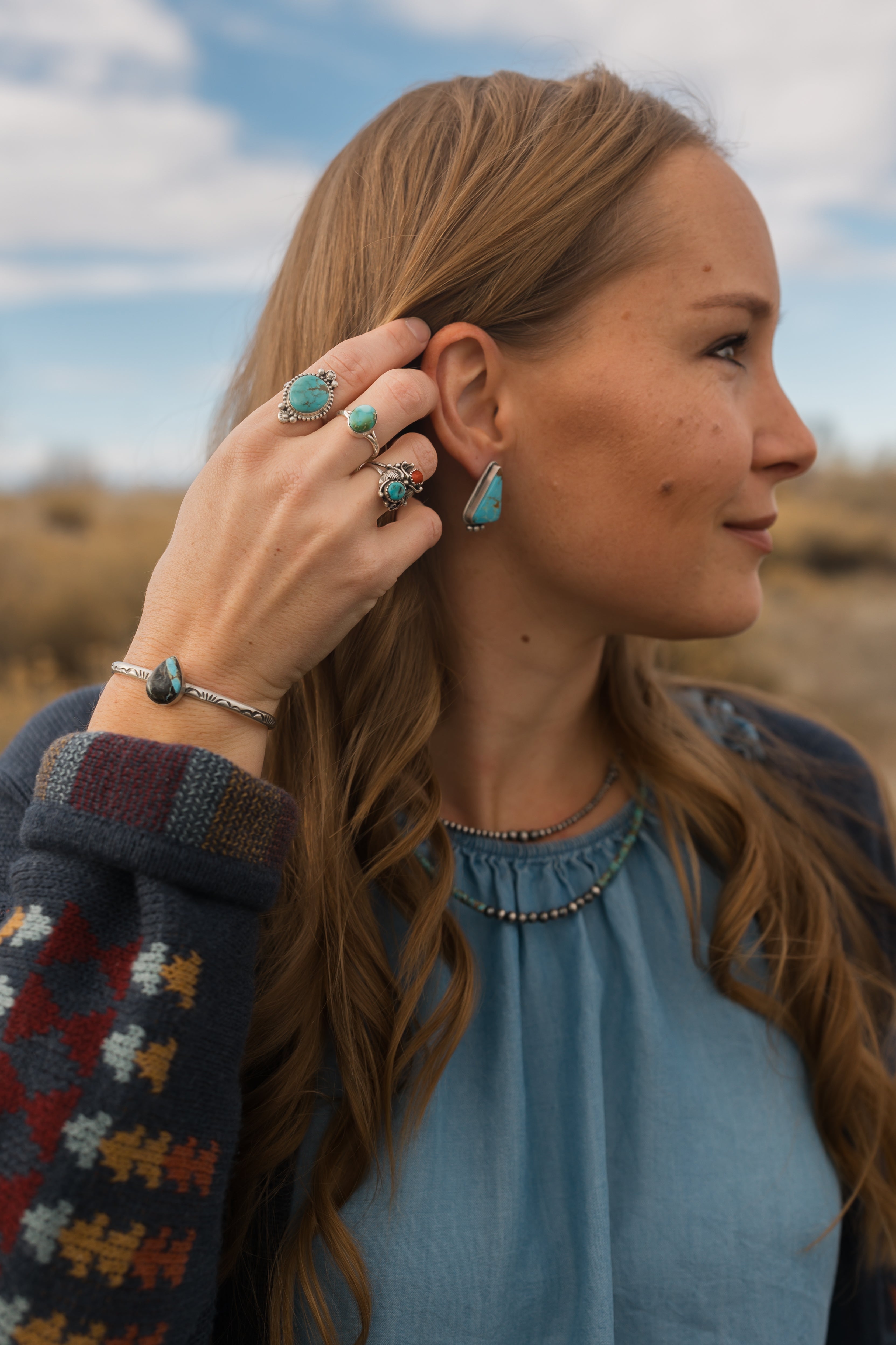 Sonoran Mountain Turquoise Ring